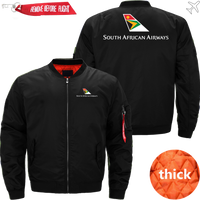 Thumbnail for SOUTH AFRICAN AIRWAYS AIRLINES MA1 JACKET THE AV8R