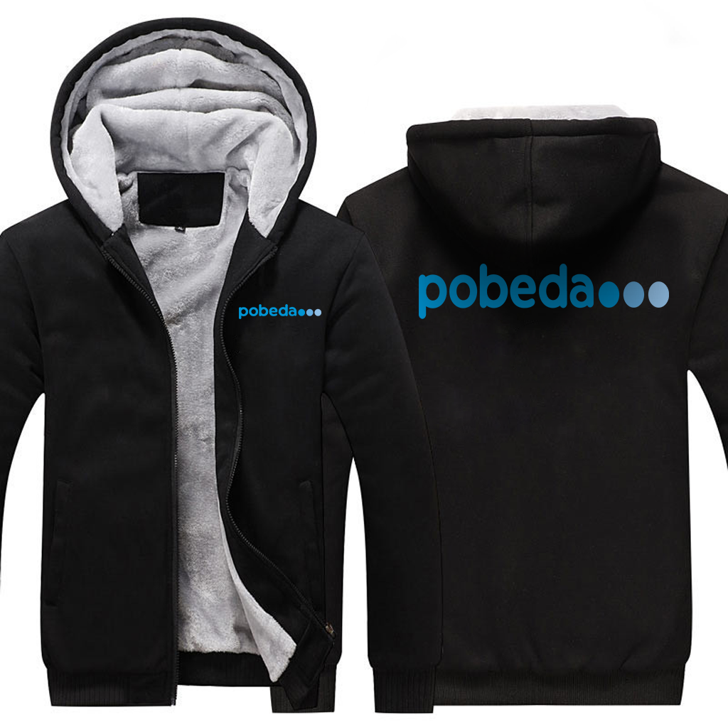 POBEDA AIRLINES  JACKETS FLEECE SWEATSHIRT