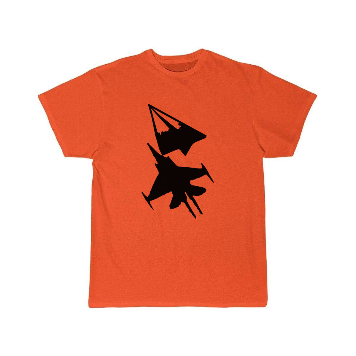 Fighter jet and paper planes T SHIRT THE AV8R