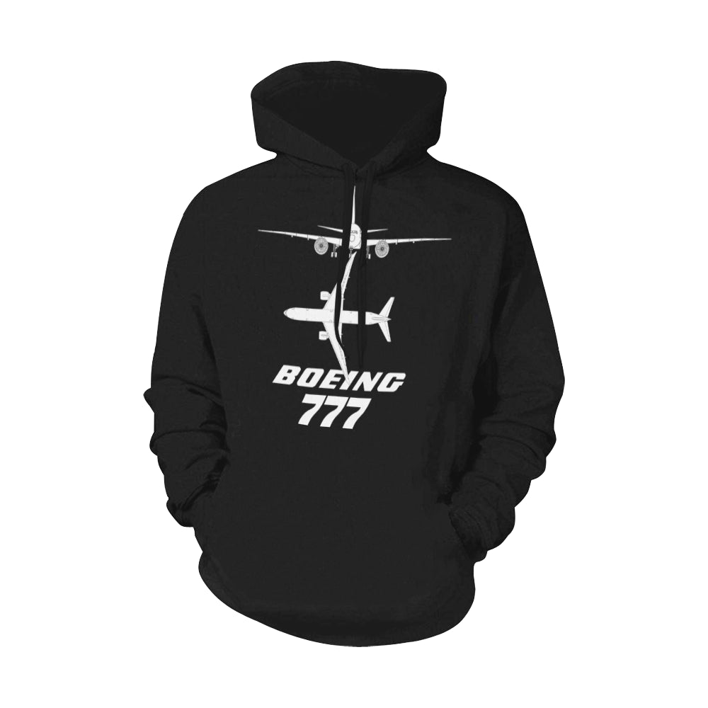 BOEING 777 All Over Print Hoodie Jacket e-joyer