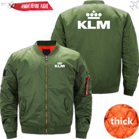 Thumbnail for KLM AIRLINES MA1 JACKET THE AV8R