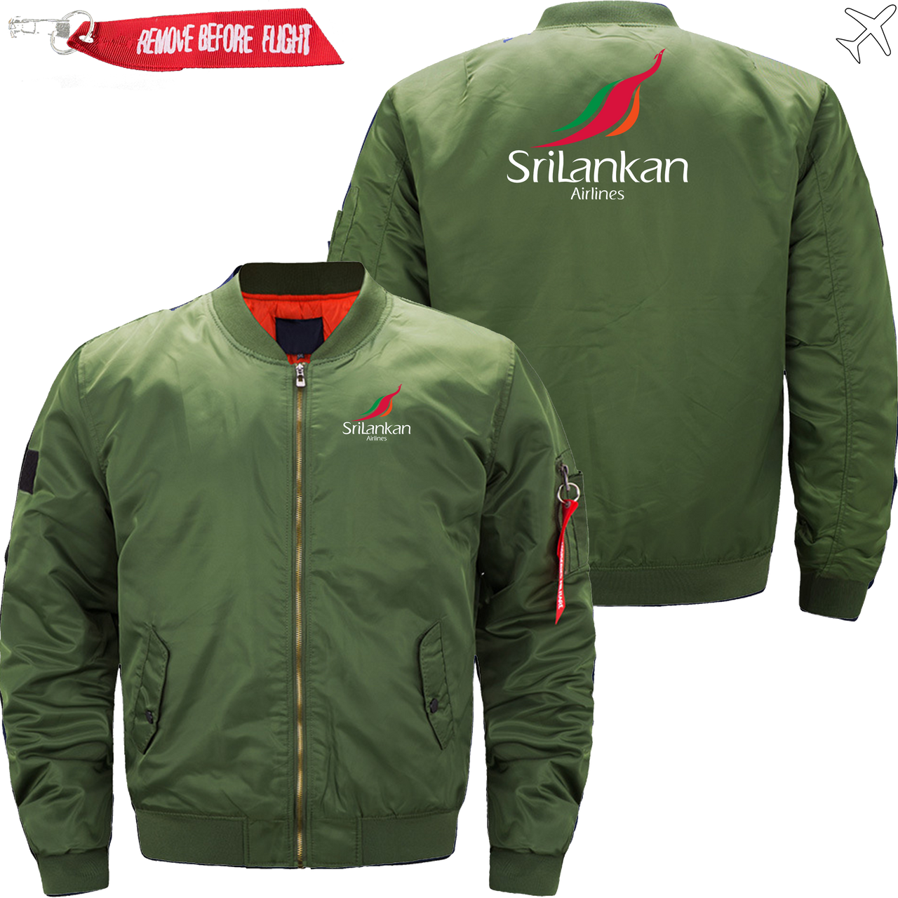 SRI LANKAN AIRLINES MA1 JACKET THE AV8R