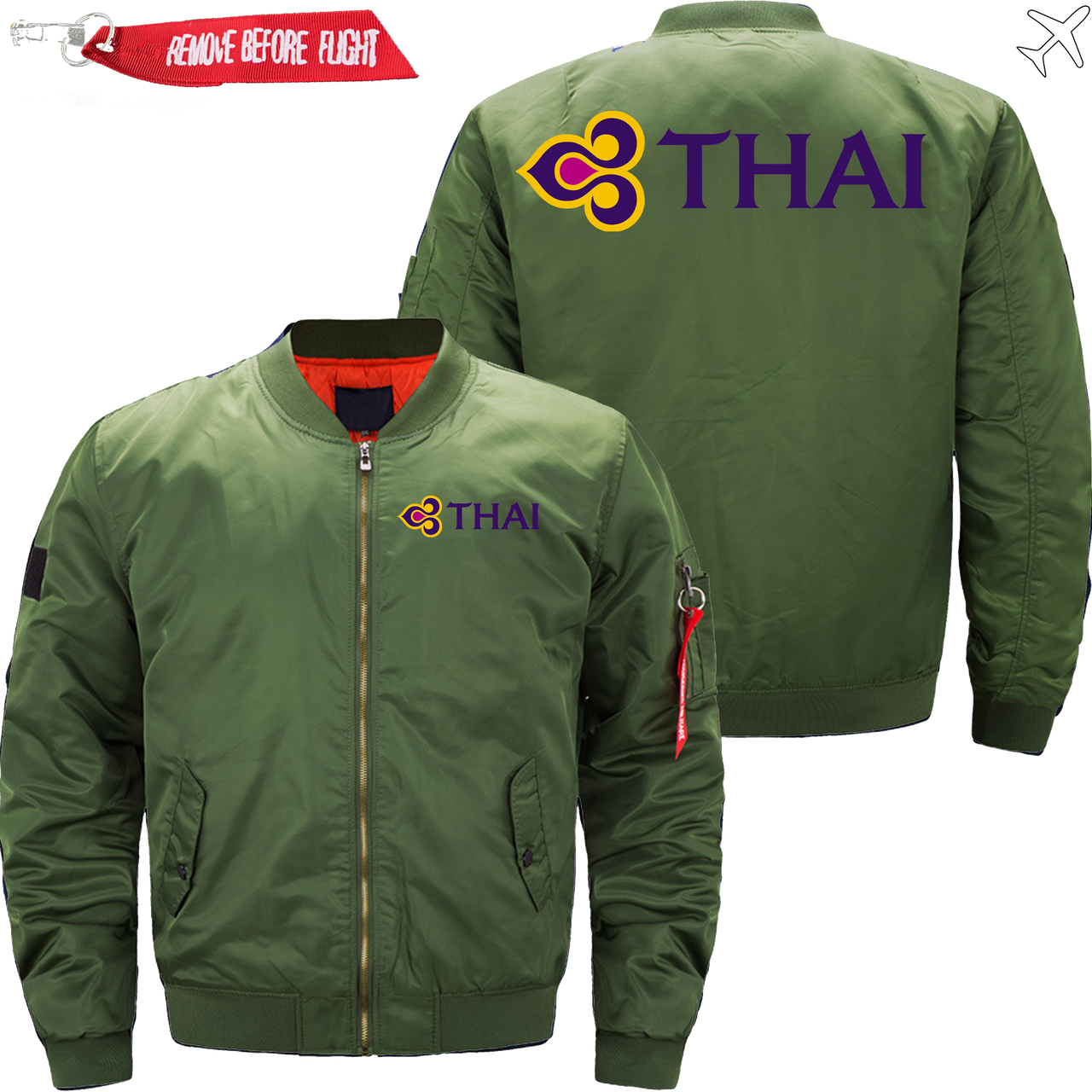 THAI AIRLINE JACKET MA1 BOMBER