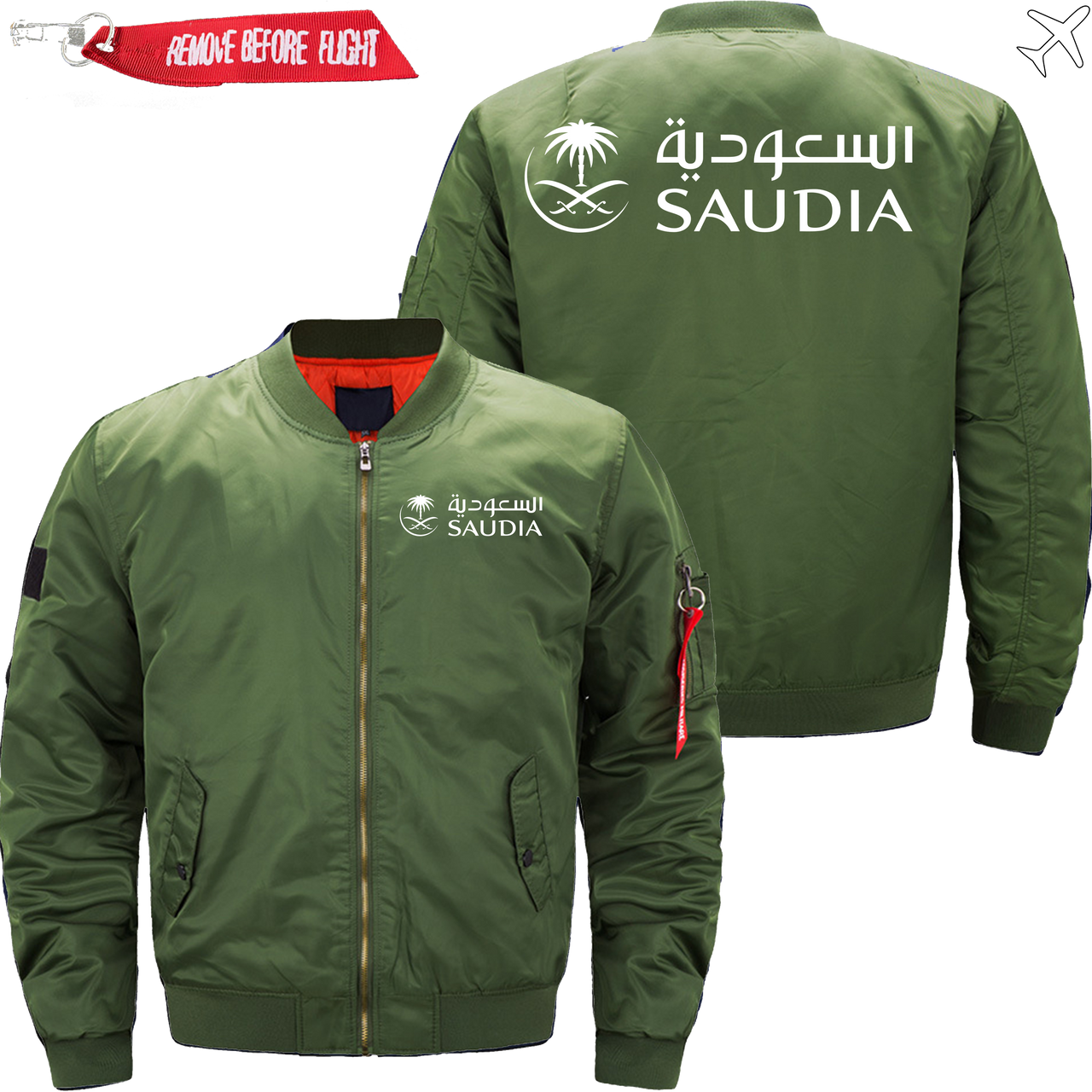 SAUDIA AIRLINE JACKET MA1 BOMBER