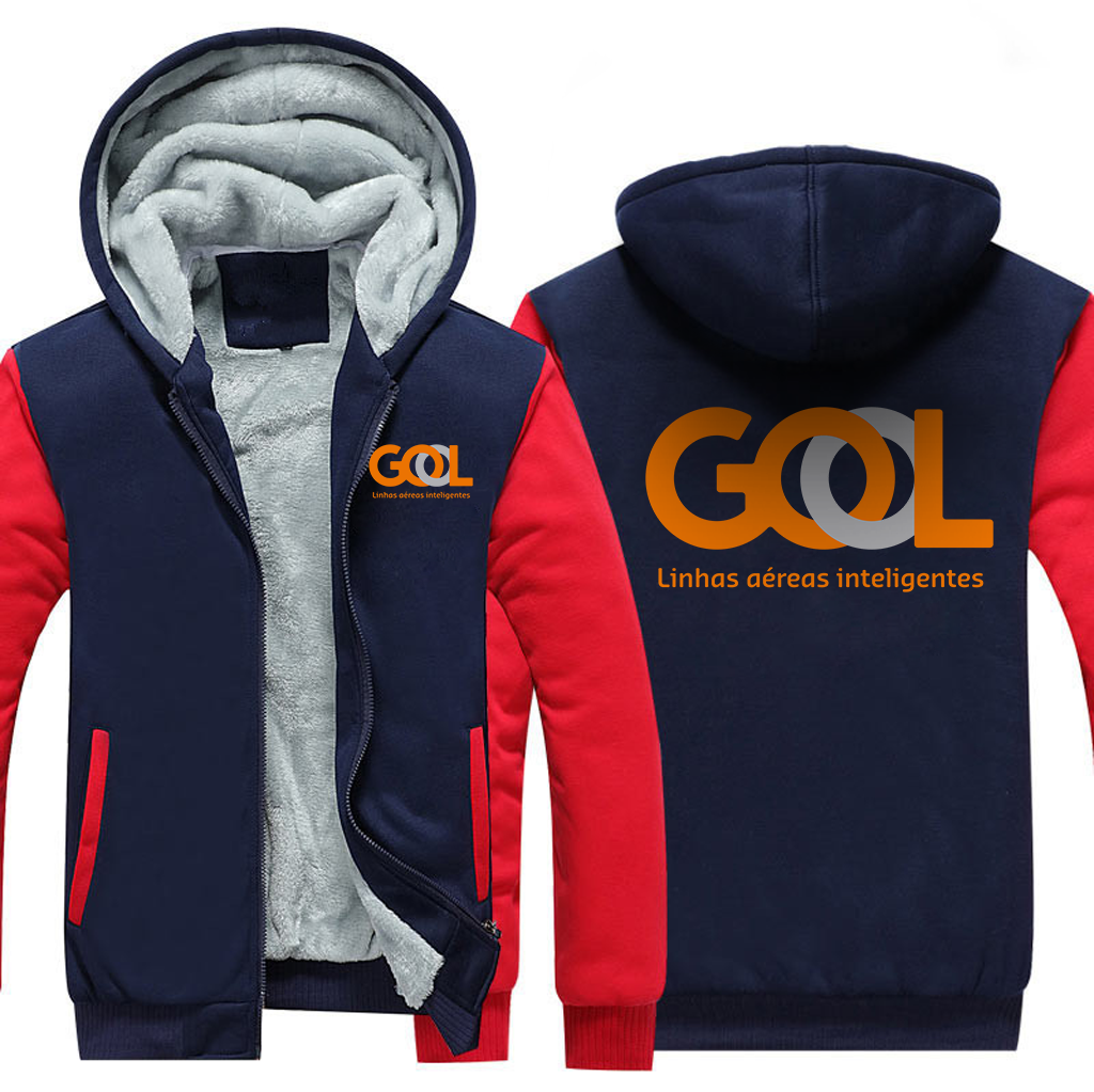 GOOL AIRLINES  JACKETS FLEECE SWEATSHIRT