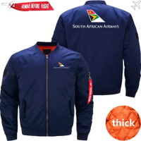 Thumbnail for SOUTH AFRICAN AIRWAYS AIRLINES MA1 JACKET THE AV8R