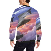 Thumbnail for HOODIE - 24 Men's Oversized Fleece Crew Sweatshirt e-joyer