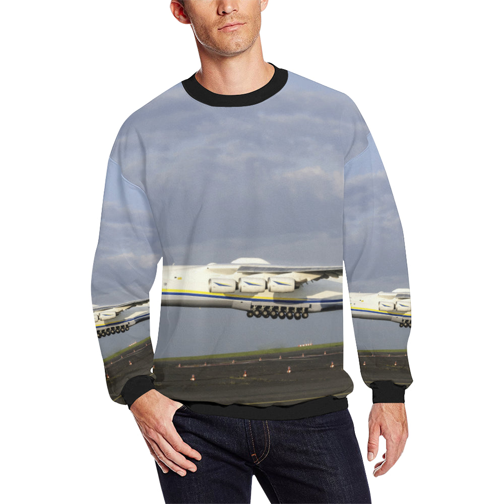 HOODIE - 98 Men's Oversized Fleece Crew Sweatshirt e-joyer