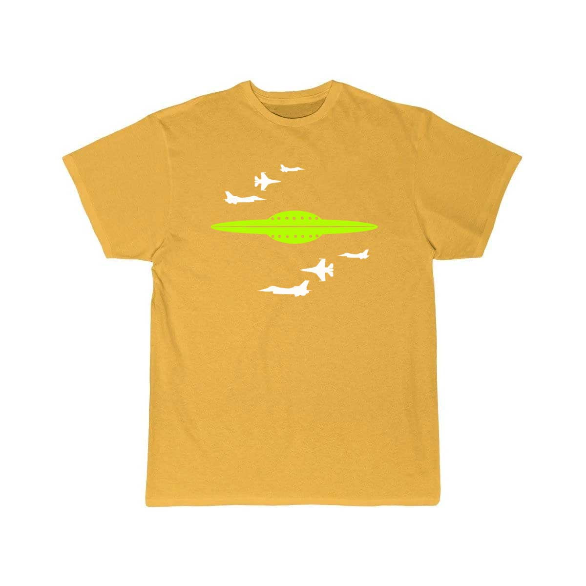 Fighter Jets v Alien Spaceship T Shirt THE AV8R