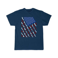 Thumbnail for Pilot Airplane American Flag Vintage T-SHIRT THE AV8R