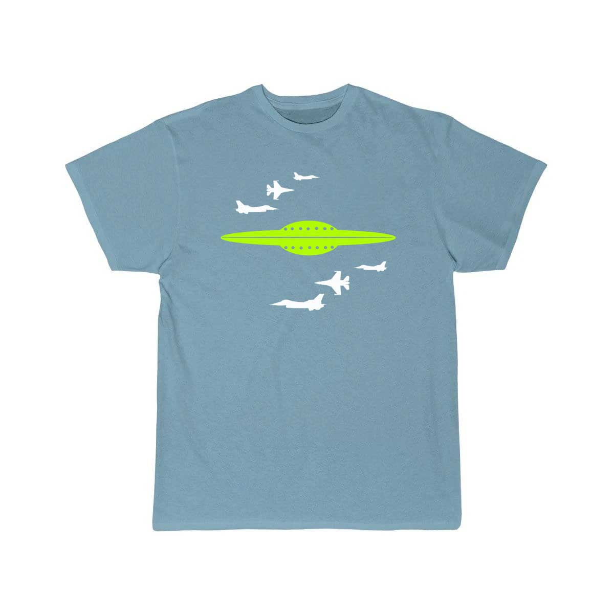 Fighter Jets v Alien Spaceship T Shirt THE AV8R