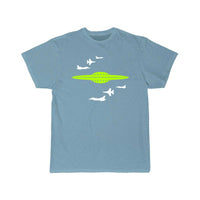 Thumbnail for Fighter Jets v Alien Spaceship T Shirt THE AV8R