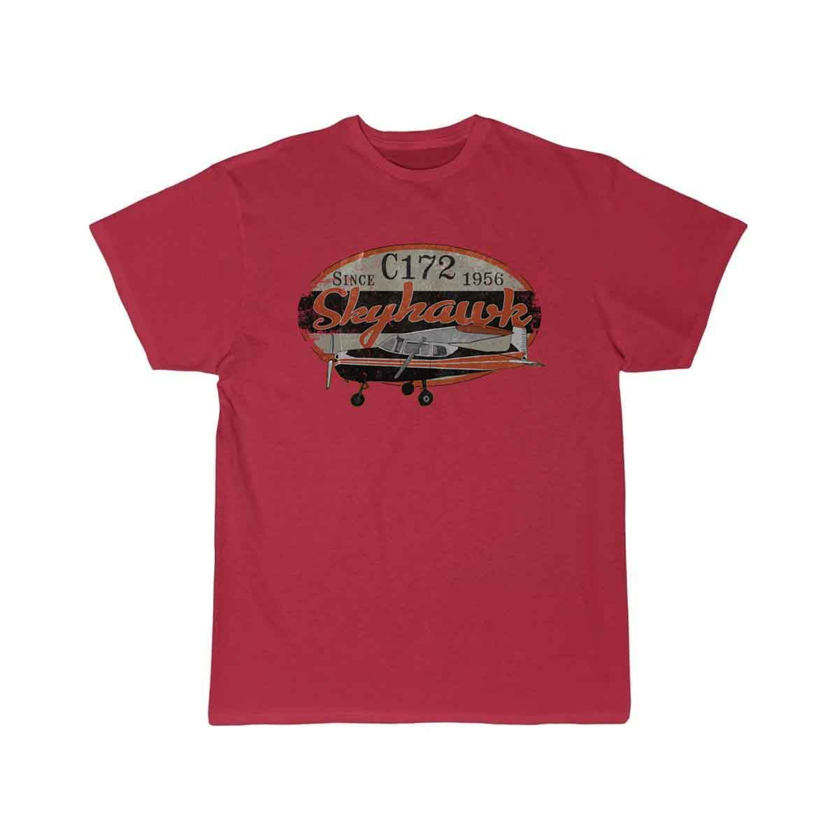 Cessna 172 Skyhawk Airplane Vintage Retro Design T SHIRT THE AV8R