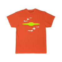 Thumbnail for Fighter Jets v Alien Spaceship T Shirt THE AV8R