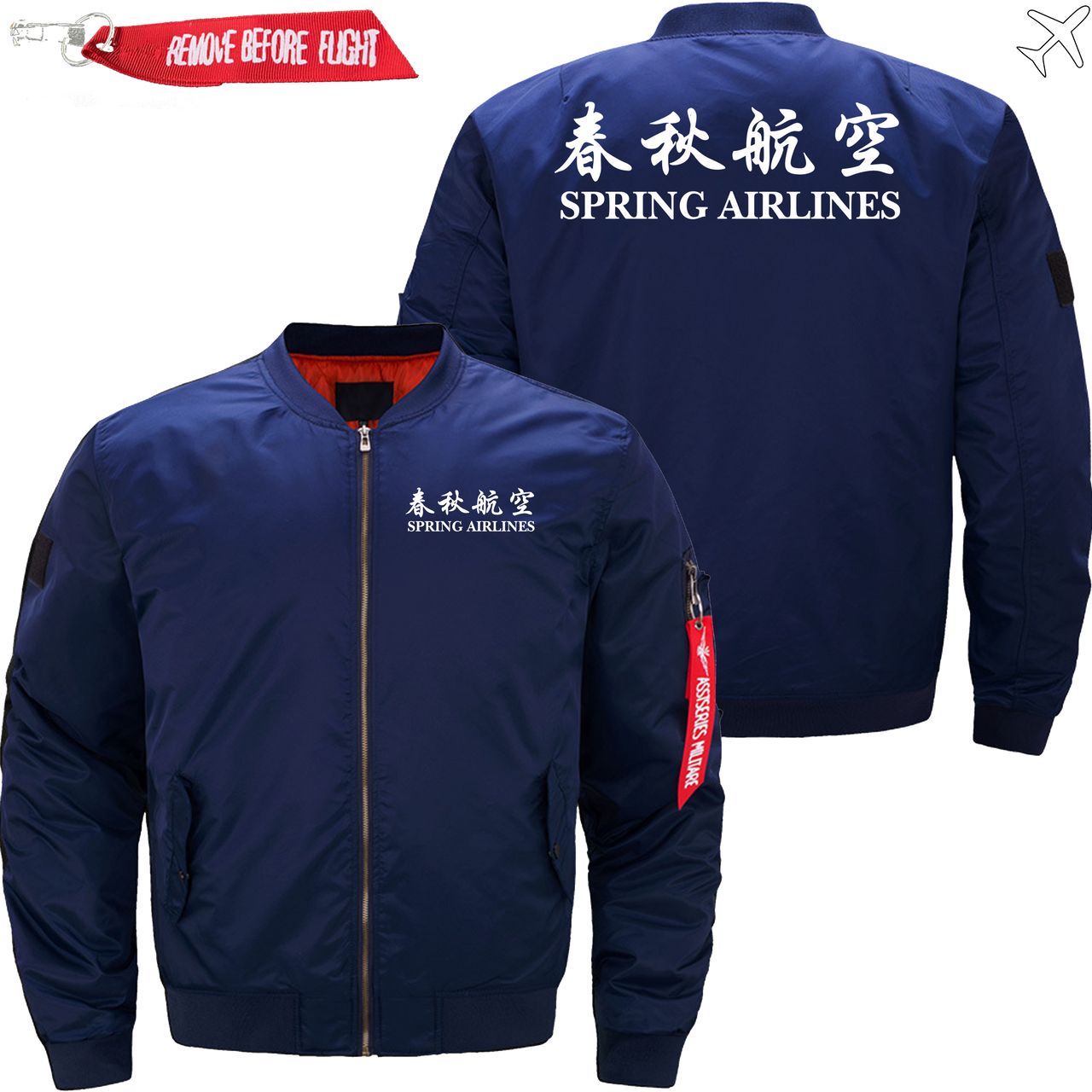 SPRING AIRLINE JACKET MA1 BOMBER