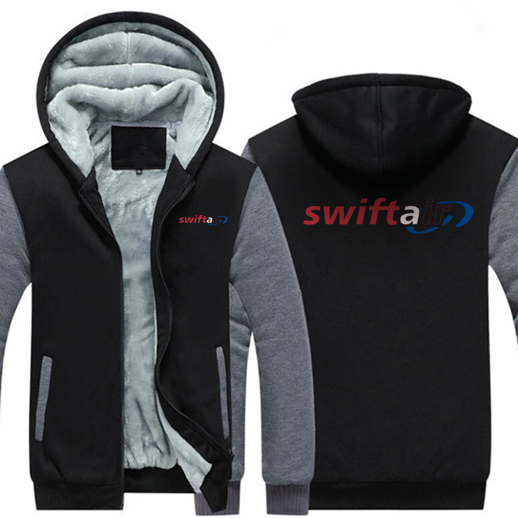 SWIFTA AIRLINES  JACKETS FLEECE SWEATSHIRT