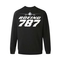 Thumbnail for BOEING 787 Men's Oversized Fleece Crew Sweatshirt e-joyer