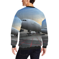 Thumbnail for HOODIE - 58 Men's Oversized Fleece Crew Sweatshirt e-joyer