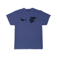 Thumbnail for AT802 AMPHIB and Cessna Carvan Bird Dog WHITE T SHIRT THE AV8R