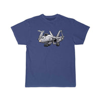 Thumbnail for military naval fighter jet airplane cartoon vector T Shirt THE AV8R