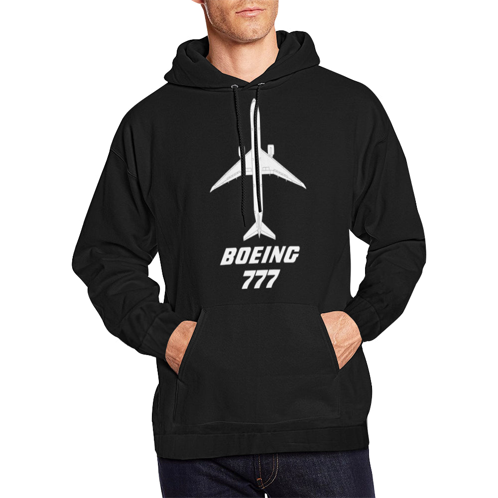 BOEING 777 All Over Print Hoodie Jacket e-joyer