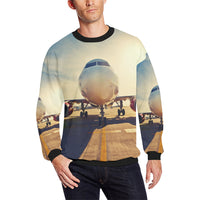 Thumbnail for HOODIE - 83 Men's Oversized Fleece Crew Sweatshirt e-joyer