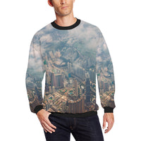 Thumbnail for HOODIE - 112 Men's Oversized Fleece Crew Sweatshirt e-joyer