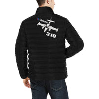 Thumbnail for CESSNA - 310 Men's Stand Collar Padded Jacket e-joyer