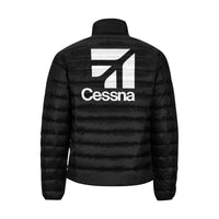 Thumbnail for CESSNA Men's Stand Collar Padded Jacket e-joyer