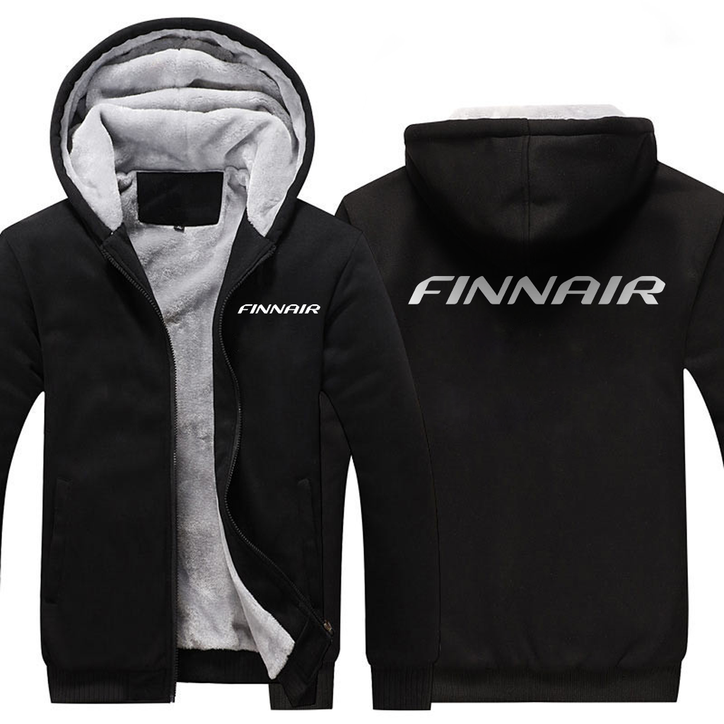 FINN AIRLINES  JACKETS FLEECE SWEATSHIRT