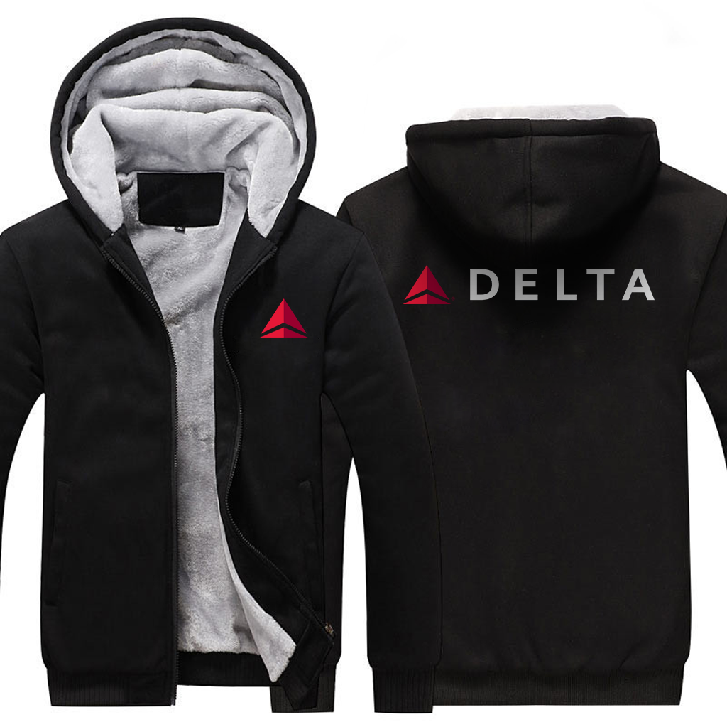 DELTA AIRLINES JACKEN FLEECE-SWEATSHIRT