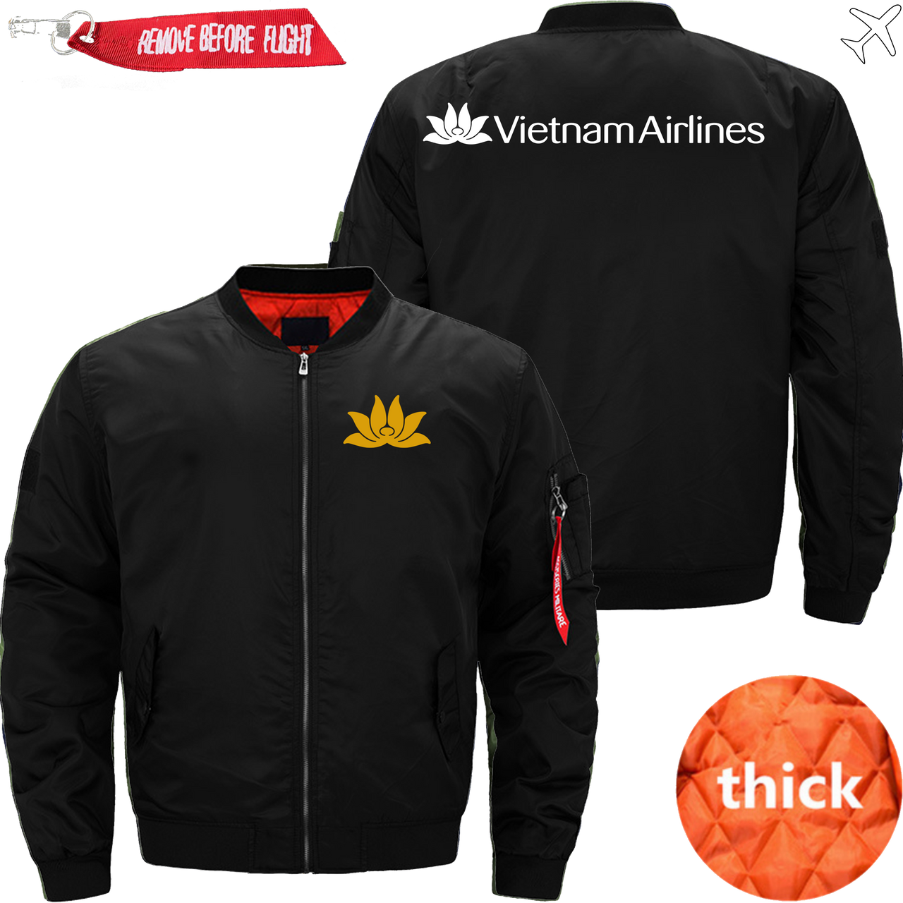 VIETNAM AIRLINE JACKET MA1 BOMBER