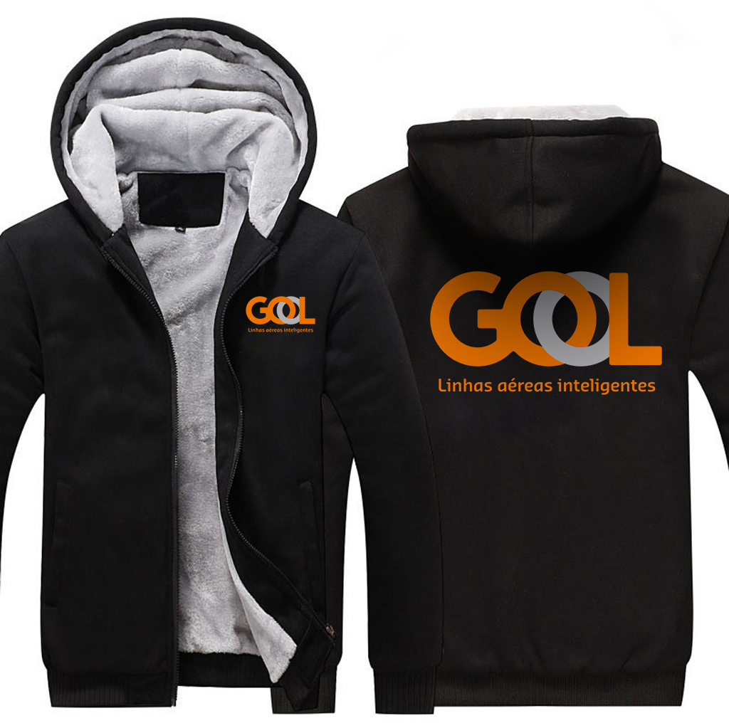 GOOL AIRLINES  JACKETS FLEECE SWEATSHIRT