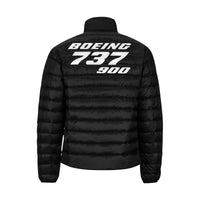 Thumbnail for BOEING 737 Men's Stand Collar Padded Jacket e-joyer