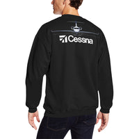 Thumbnail for CESSNA Men's Oversized Fleece Crew Sweatshirt e-joyer