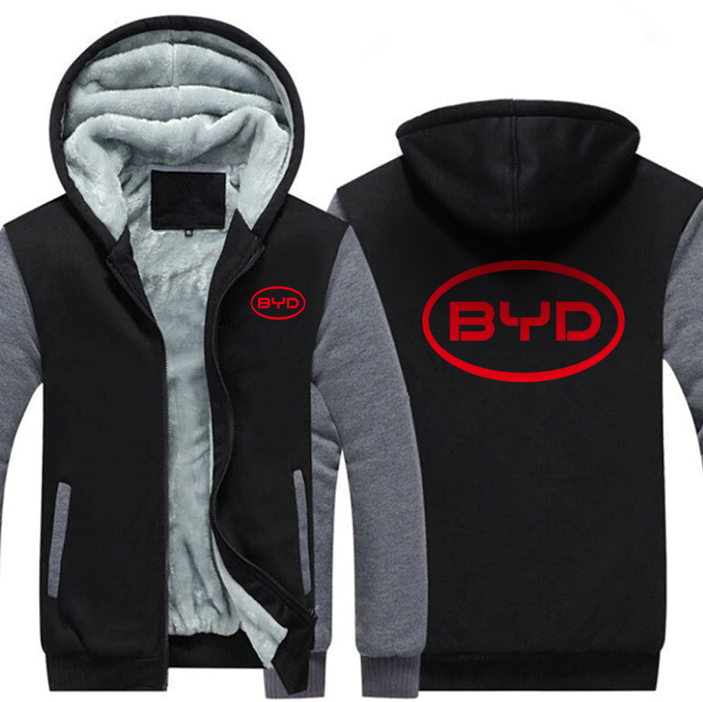 BYD  AUTOMOBILE  FLEECE SWEATSHIRT