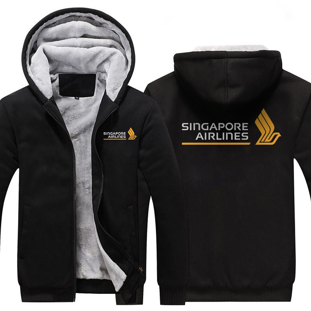 SINGAPORE AIRLINES  JACKETS FLEECE SWEATSHIRT