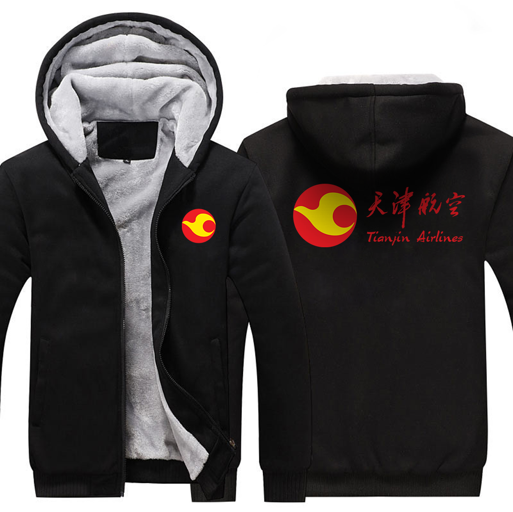 TIANJIN AIRLINES JACKEN FLEECE-SWEATSHIRT