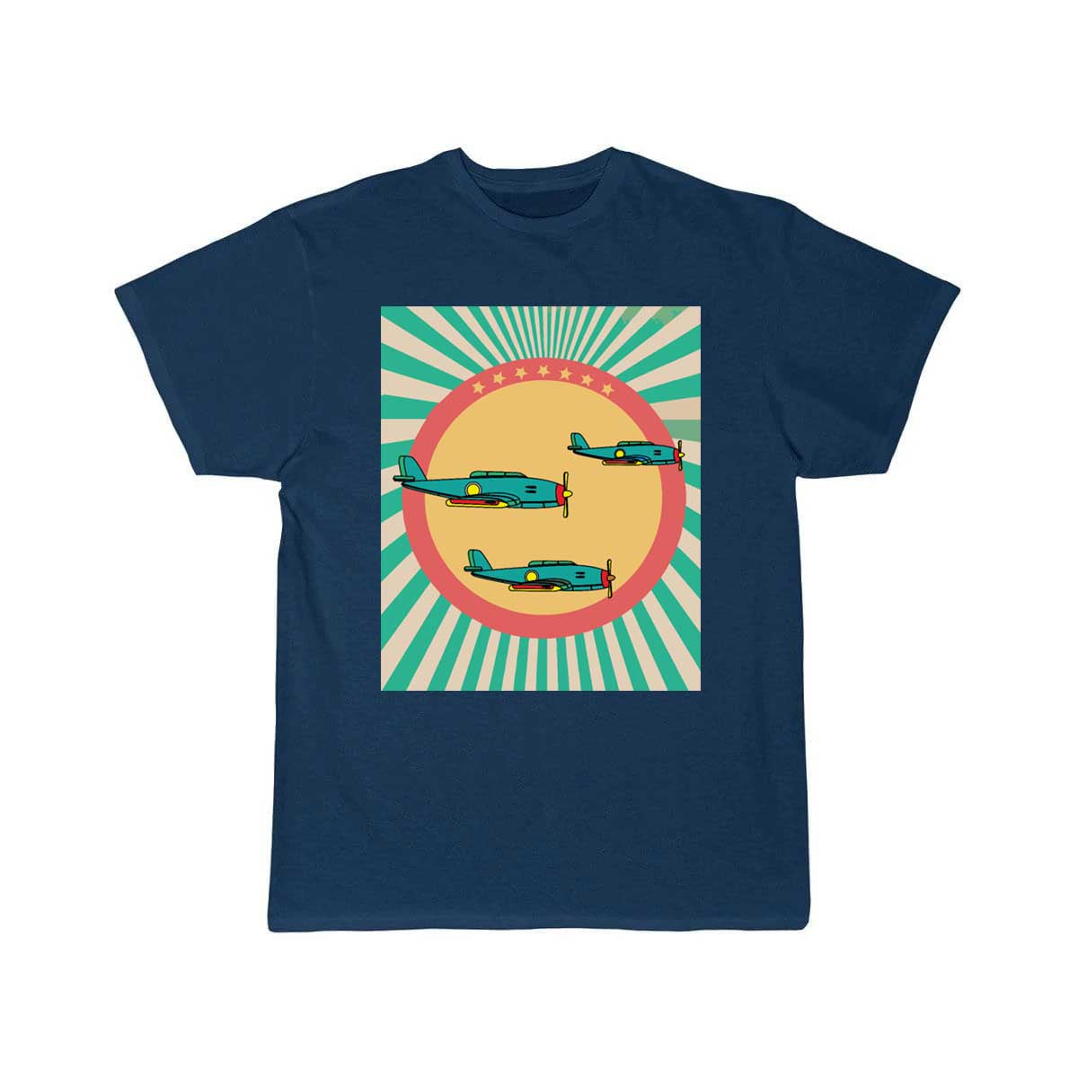 Retro Glider Plane T-SHIRT THE AV8R