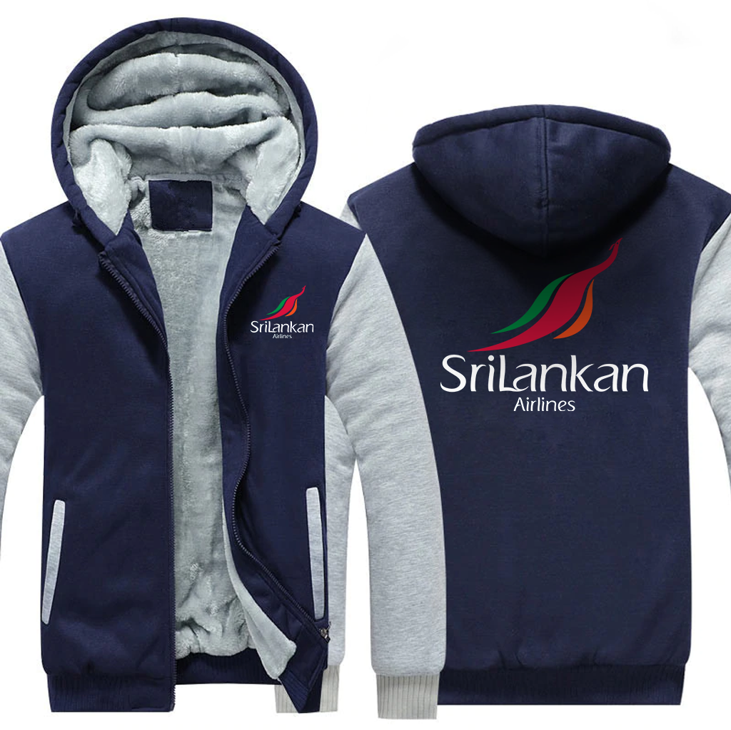 SRILANKAN AIRLINES  JACKETS FLEECE SWEATSHIRT