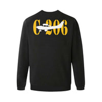 Thumbnail for CESSNA - 206 Men's Oversized Fleece Crew Sweatshirt e-joyer