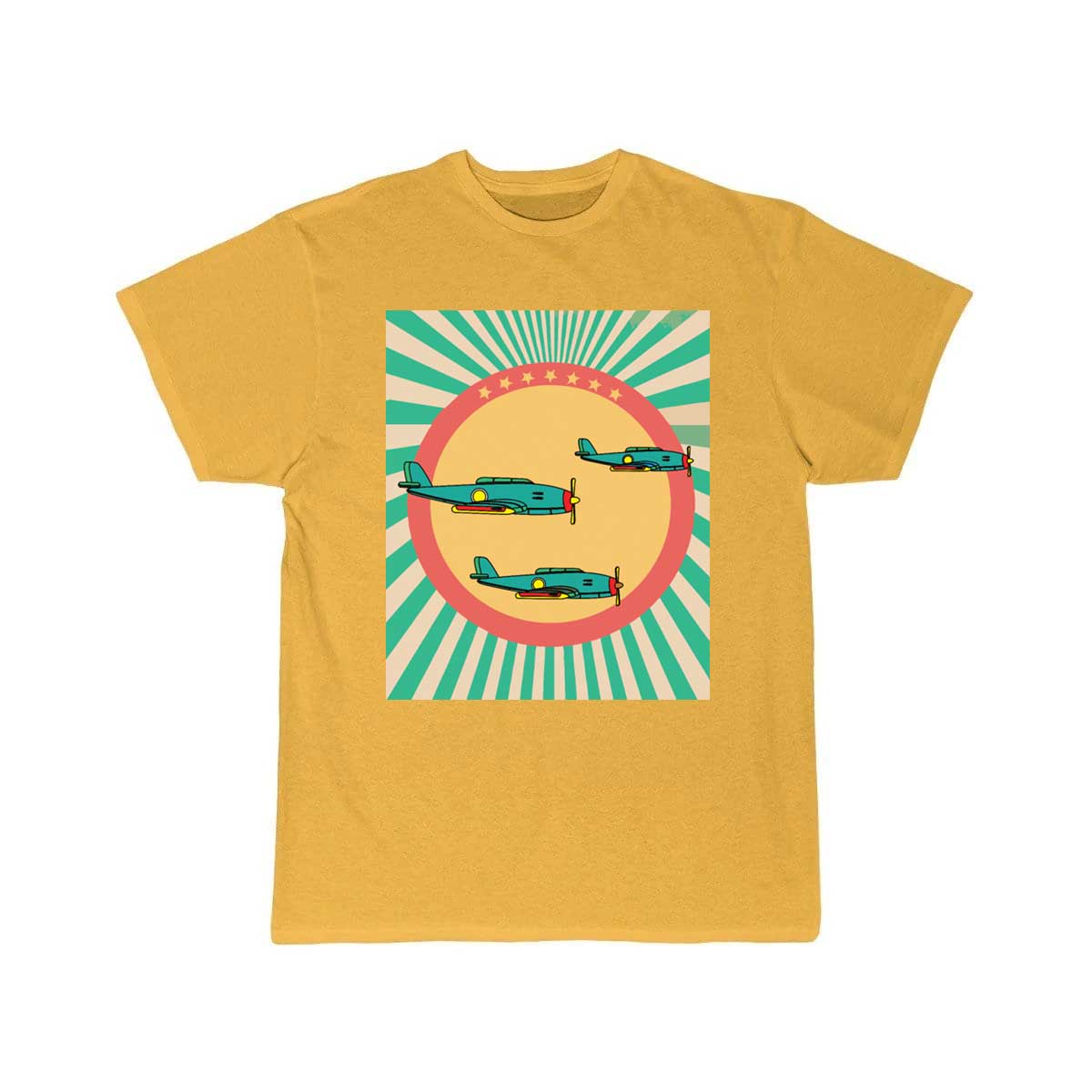 Retro Glider Plane T-SHIRT THE AV8R