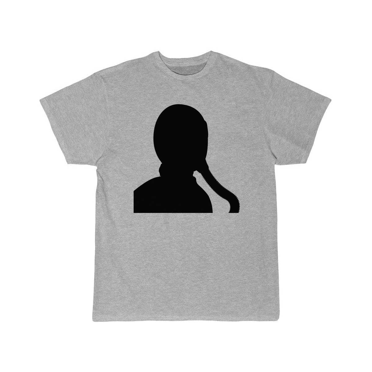 Fighter jet pilot  Gas mask silhouette T Shirt THE AV8R