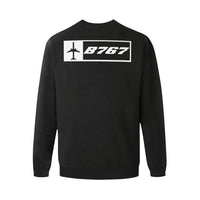 Thumbnail for BOEING 767 Men's Oversized Fleece Crew Sweatshirt e-joyer