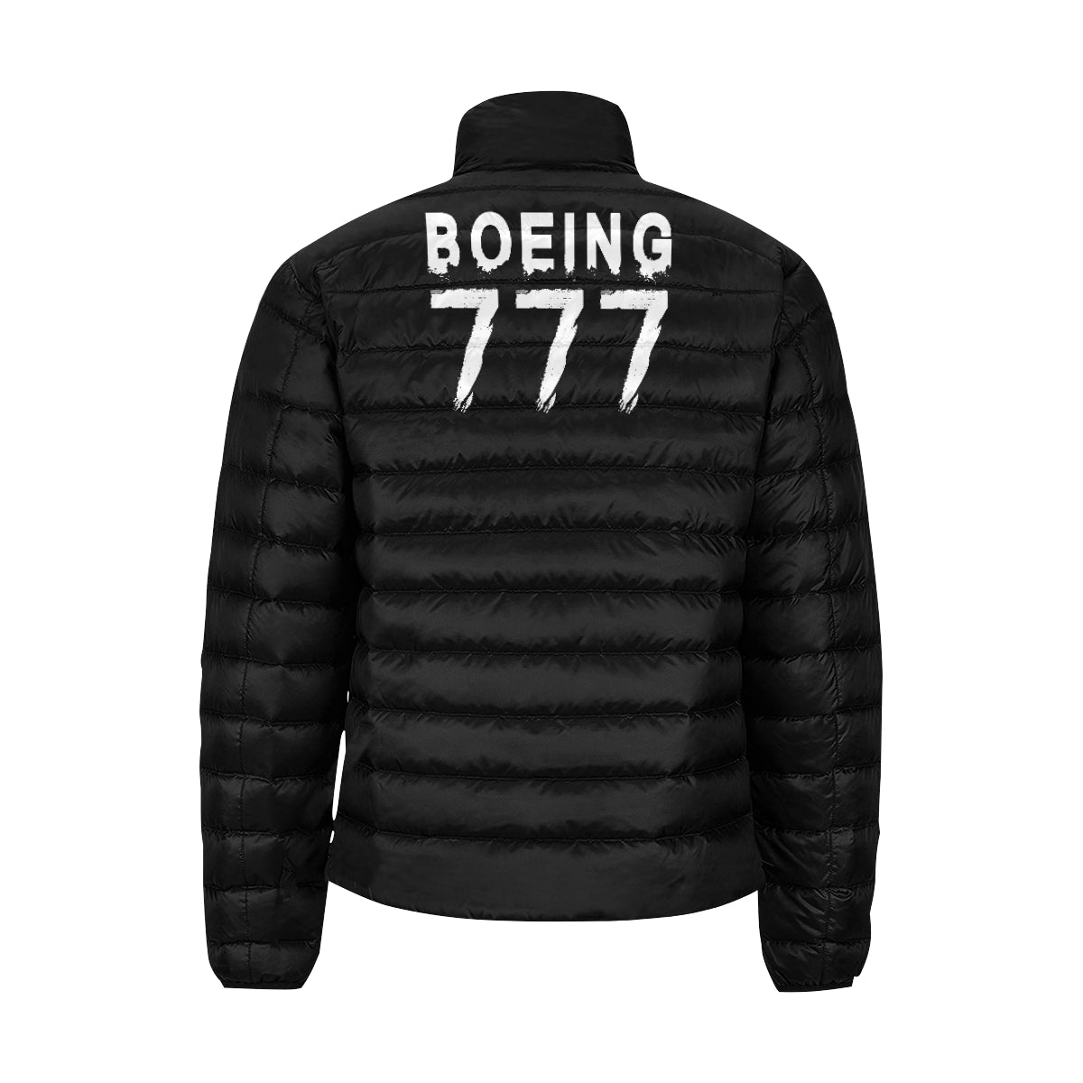 BOEING 777 Men's Stand Collar Padded Jacket e-joyer