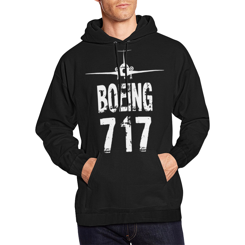 BOEING 717 All Over Print Hoodie jacket e-joyer