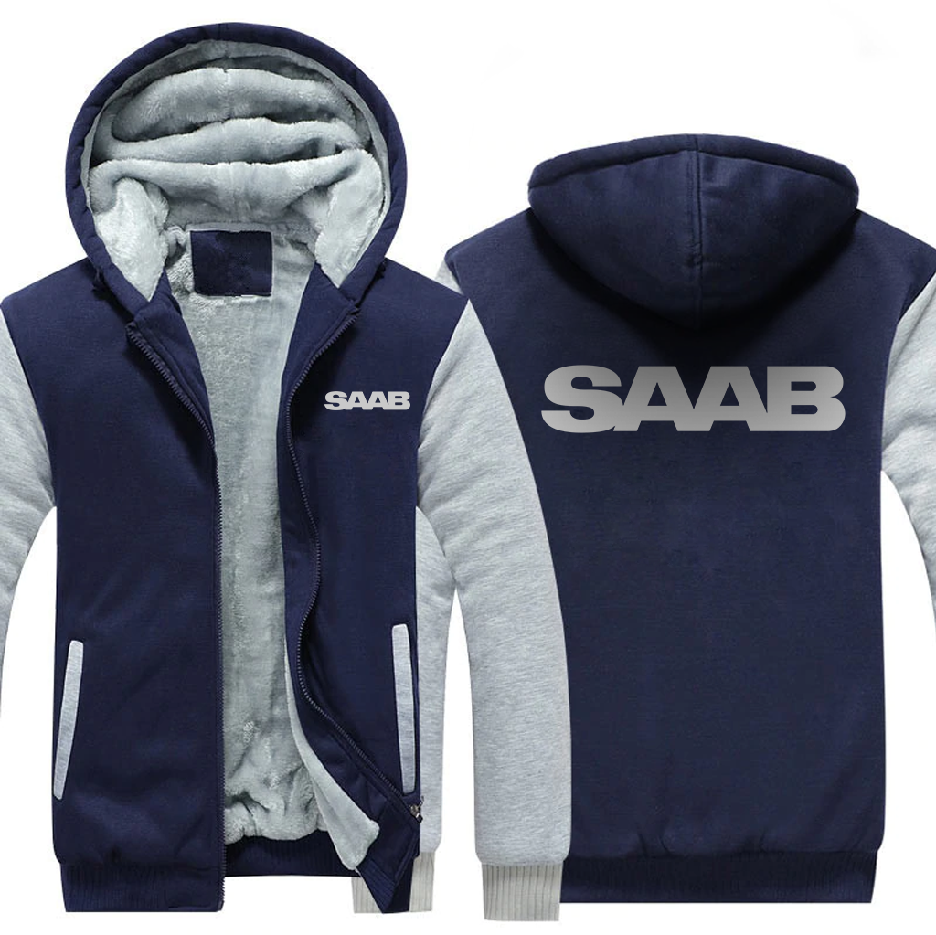 SAAB  AUTOMOBILE  FLEECE SWEATSHIRT