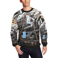 Thumbnail for HOODIE - 21 Men's Oversized Fleece Crew Sweatshirt e-joyer