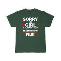 Thumbnail for Sorry Girl Already taken by hot Pilot T-SHIRT THE AV8R