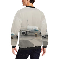 Thumbnail for HOODIE - 87 Men's Oversized Fleece Crew Sweatshirt e-joyer